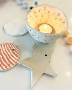 Fireside Luminaries – Deluxe Holiday Clay Making Kit