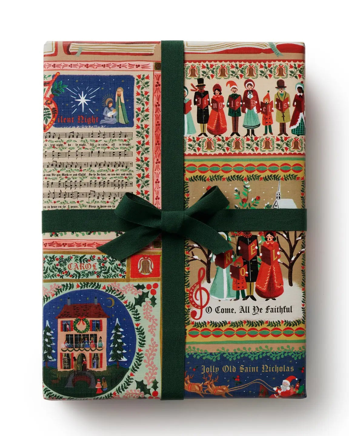 Christmas Carols Gift Wrapping