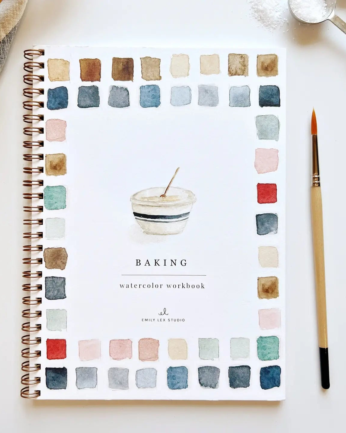 Baking Watercolor Workbook