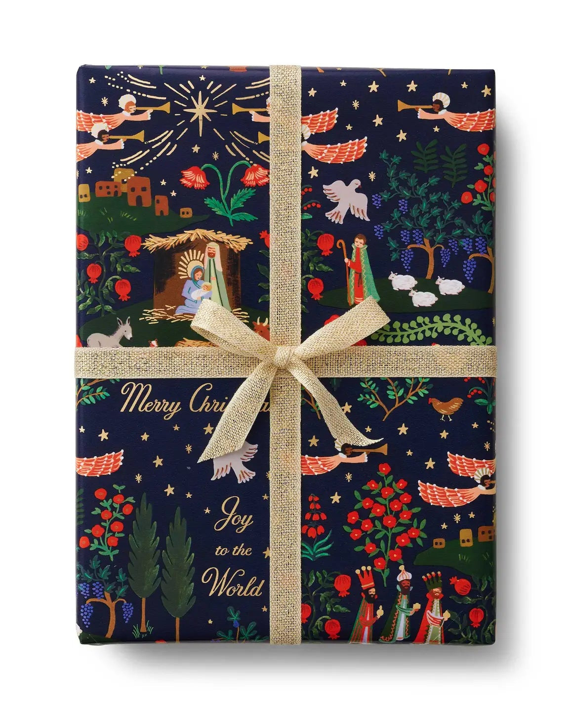 Nativity Scene Gift Wrapping
