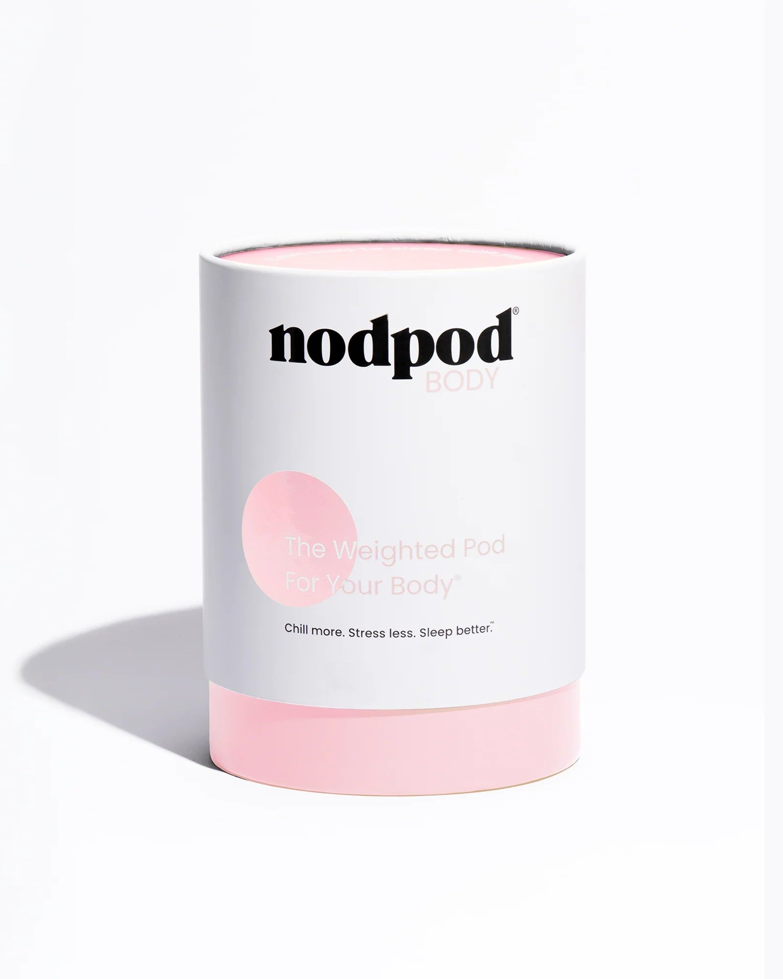 Blush Travel Hug – Nodpod Weighted Body Blanket