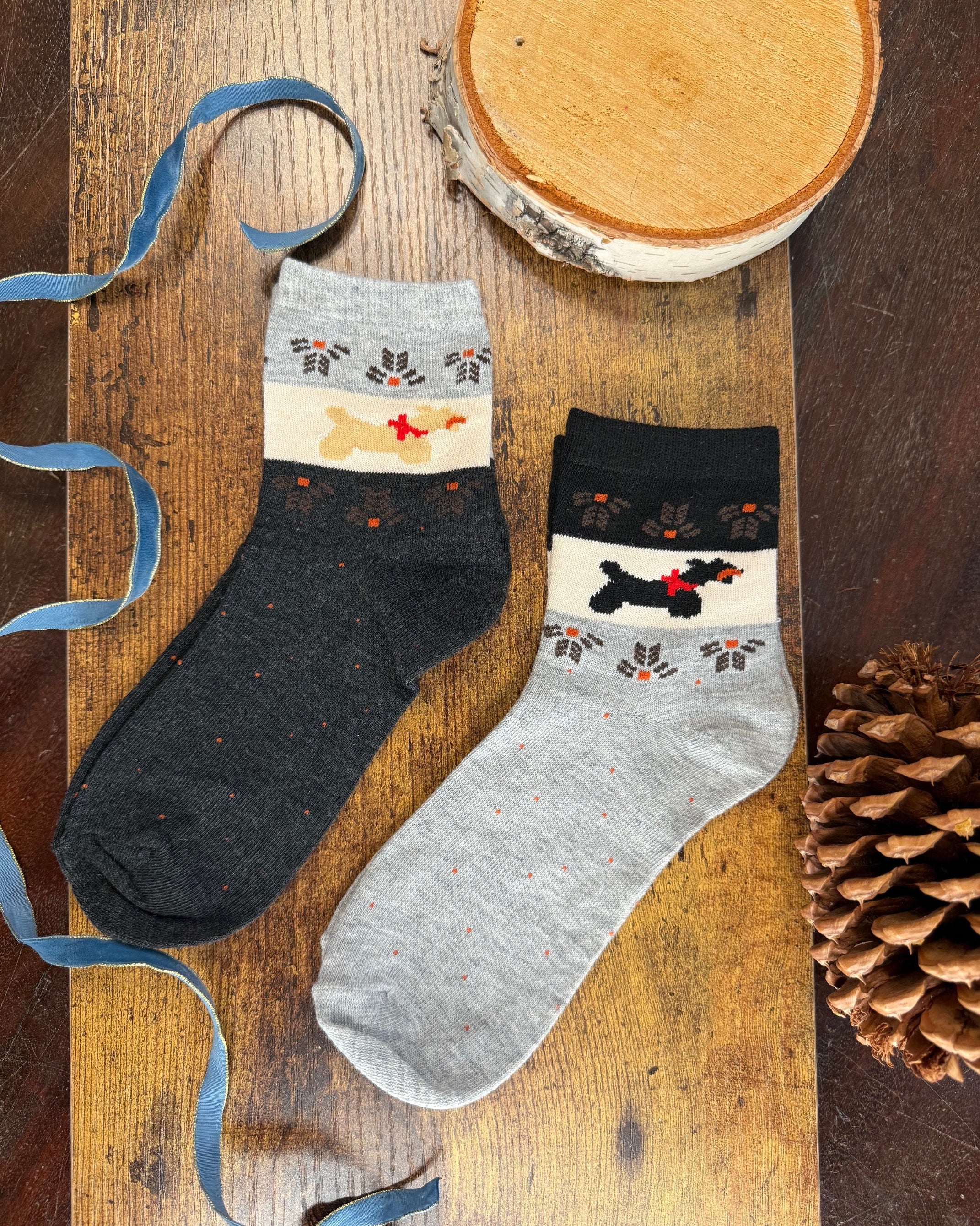 The Scotty Collection – Cozy Sock Duo