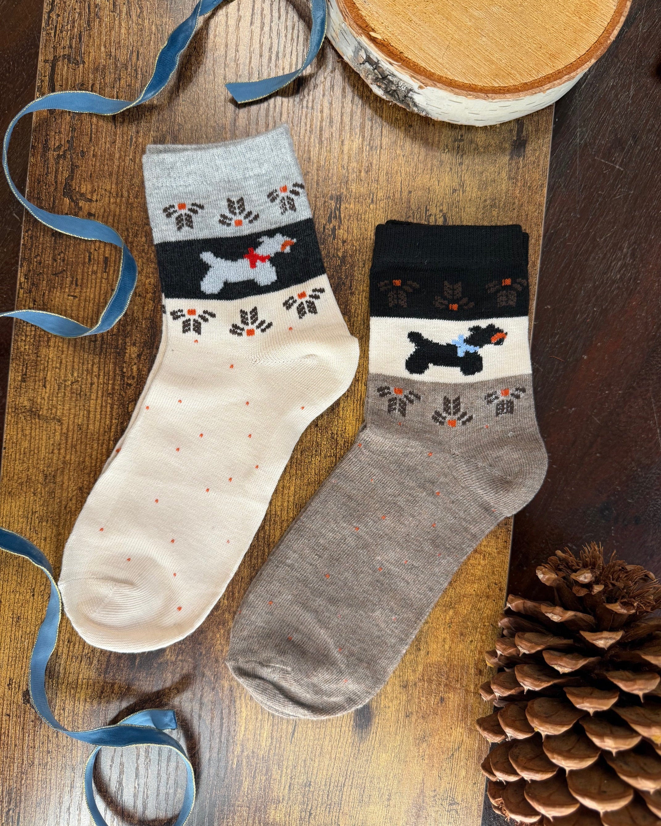 The Scotty Collection – Cozy Sock Duo