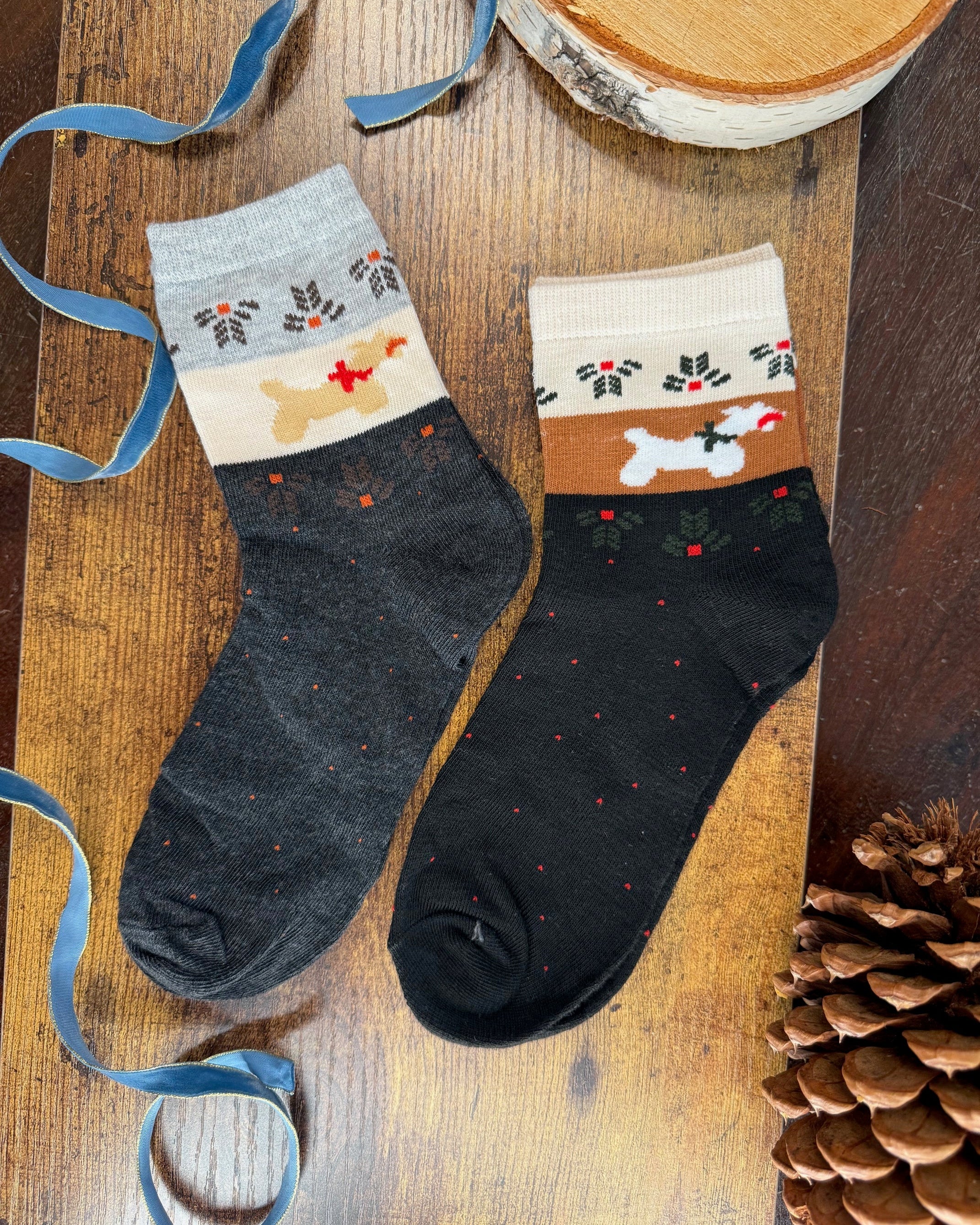 The Scotty Collection – Cozy Sock Duo