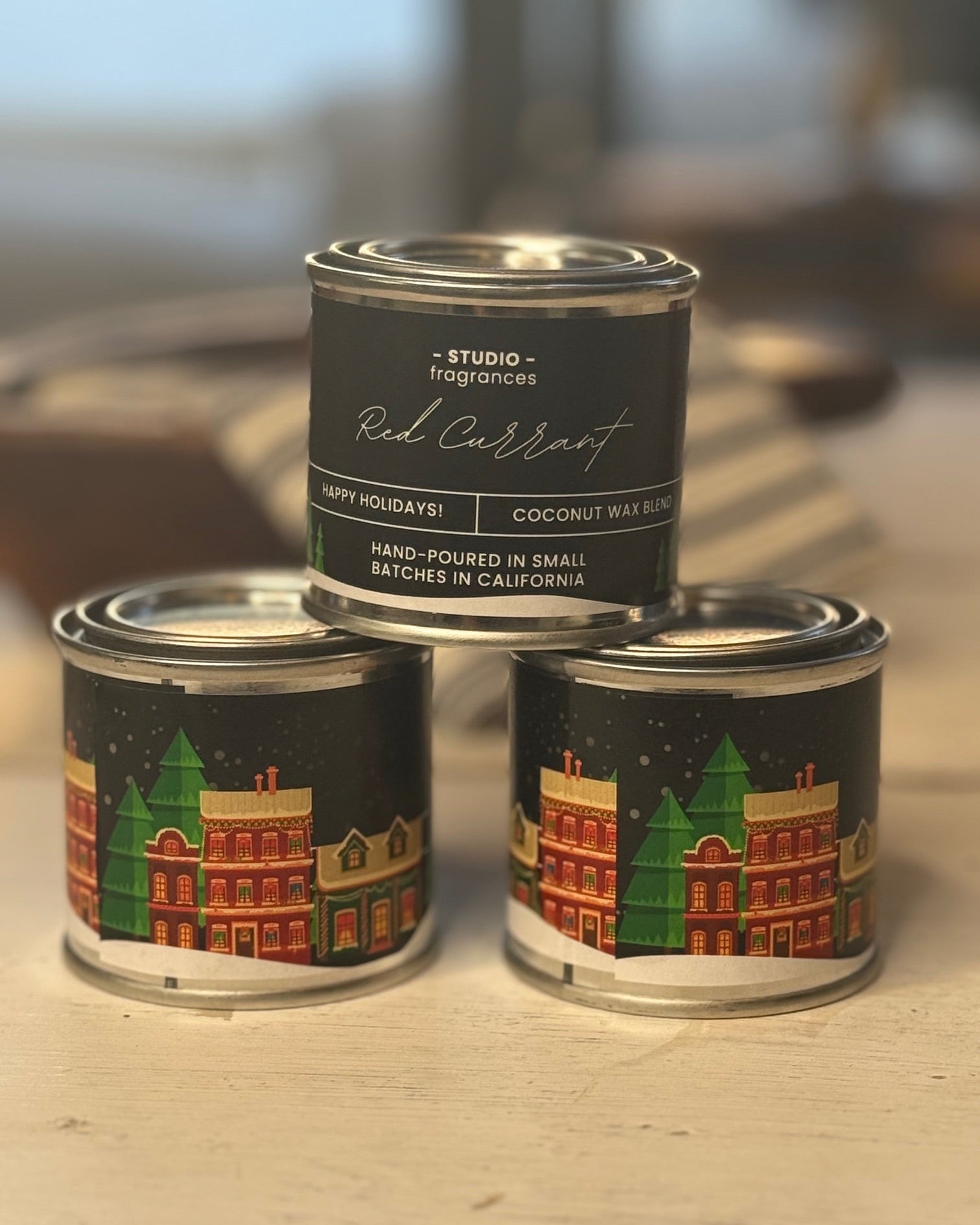 Studio Fragrance Mini Tin Candle – Red Currant