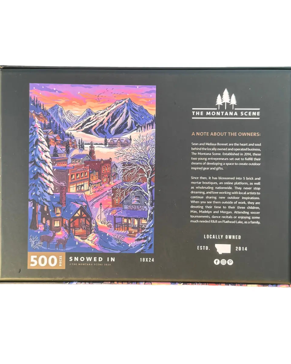Snowed In Puzzle – 500 Piece - PRE ORDER - November 20th