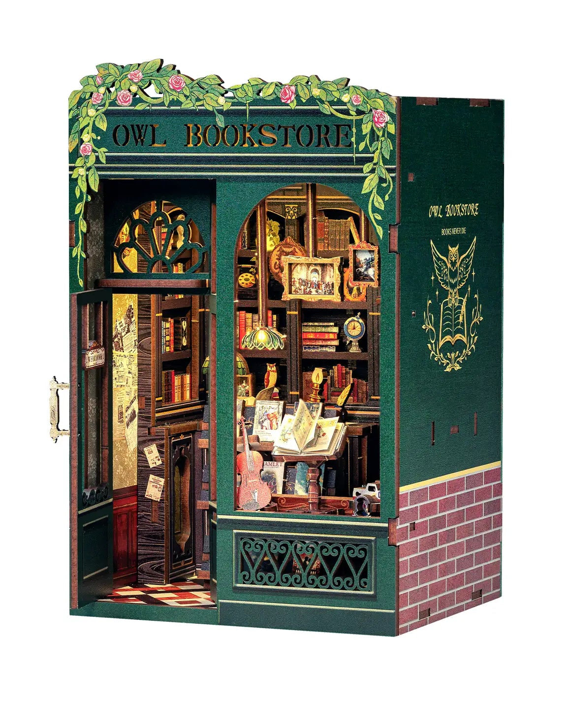 DIY Book Nook Kit – Owl Bookstore