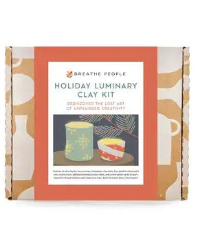 Fireside Luminaries – Deluxe Holiday Clay Making Kit
