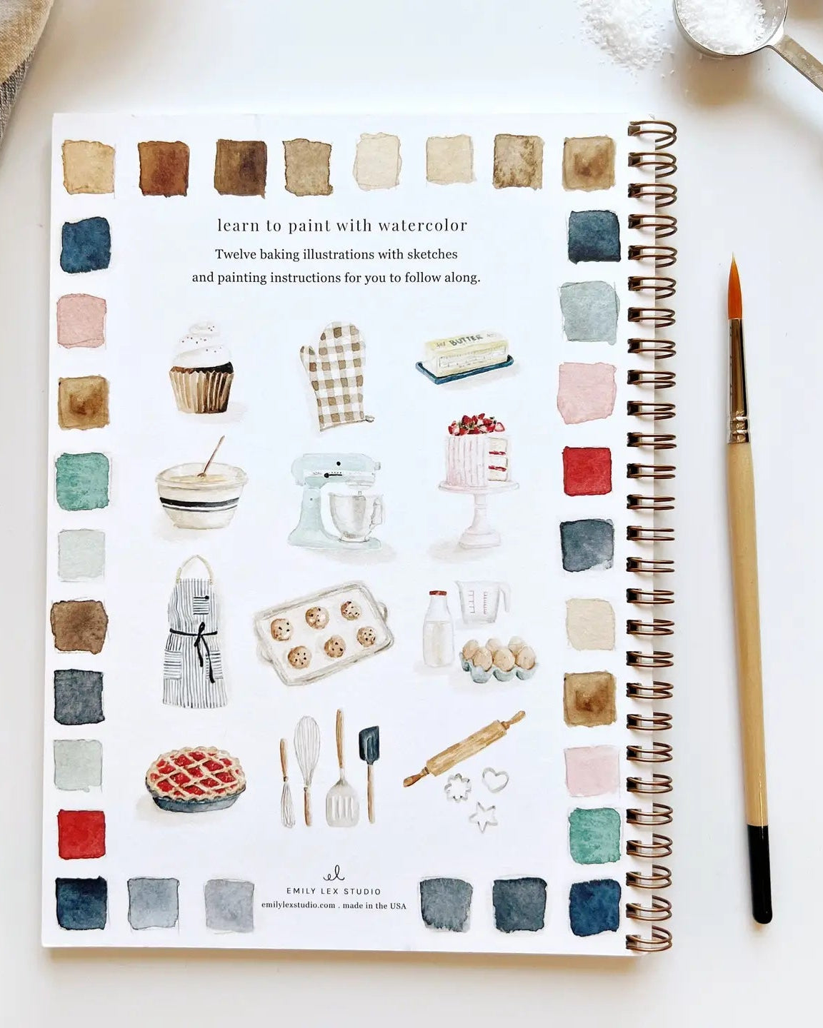 Baking Watercolor Workbook