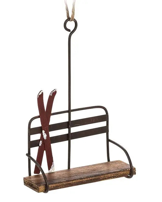 Alpine Ascent Ski Lift Ornament