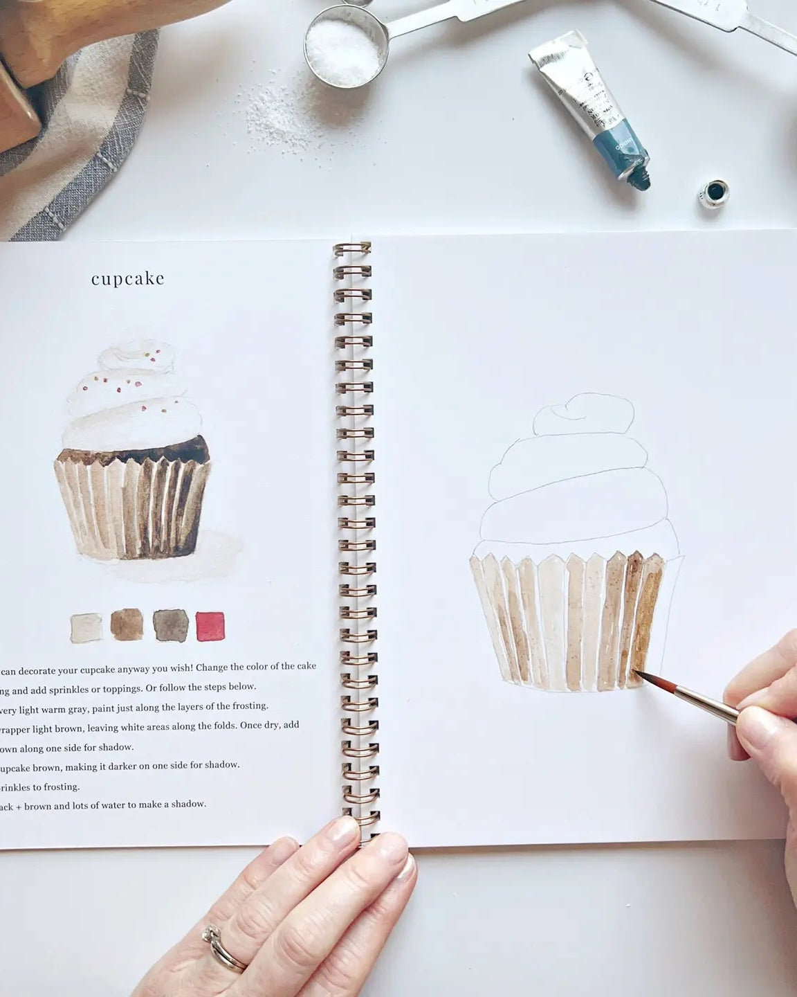 Baking Watercolor Workbook