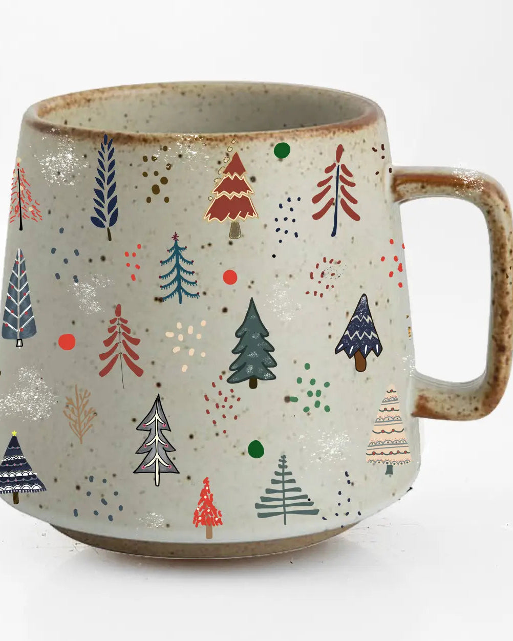 Festive Fir Stoneware Mug