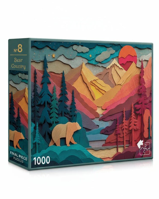 Bear Country – 1000 - Piece Art Puzzle