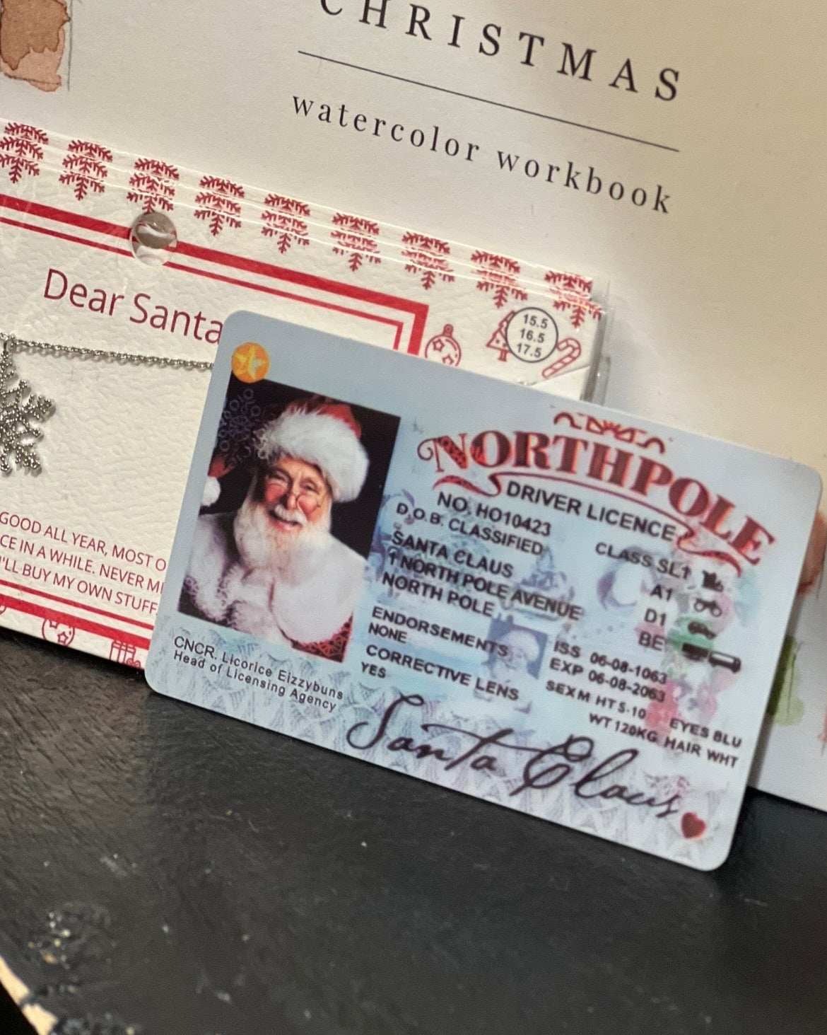 Santa’s Driver License