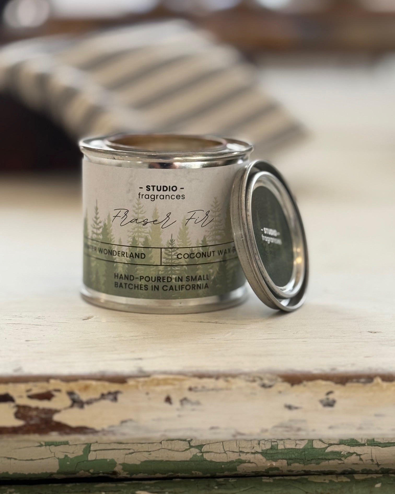 Studio Fragrance Mini Tin Candle – Fraser Fir