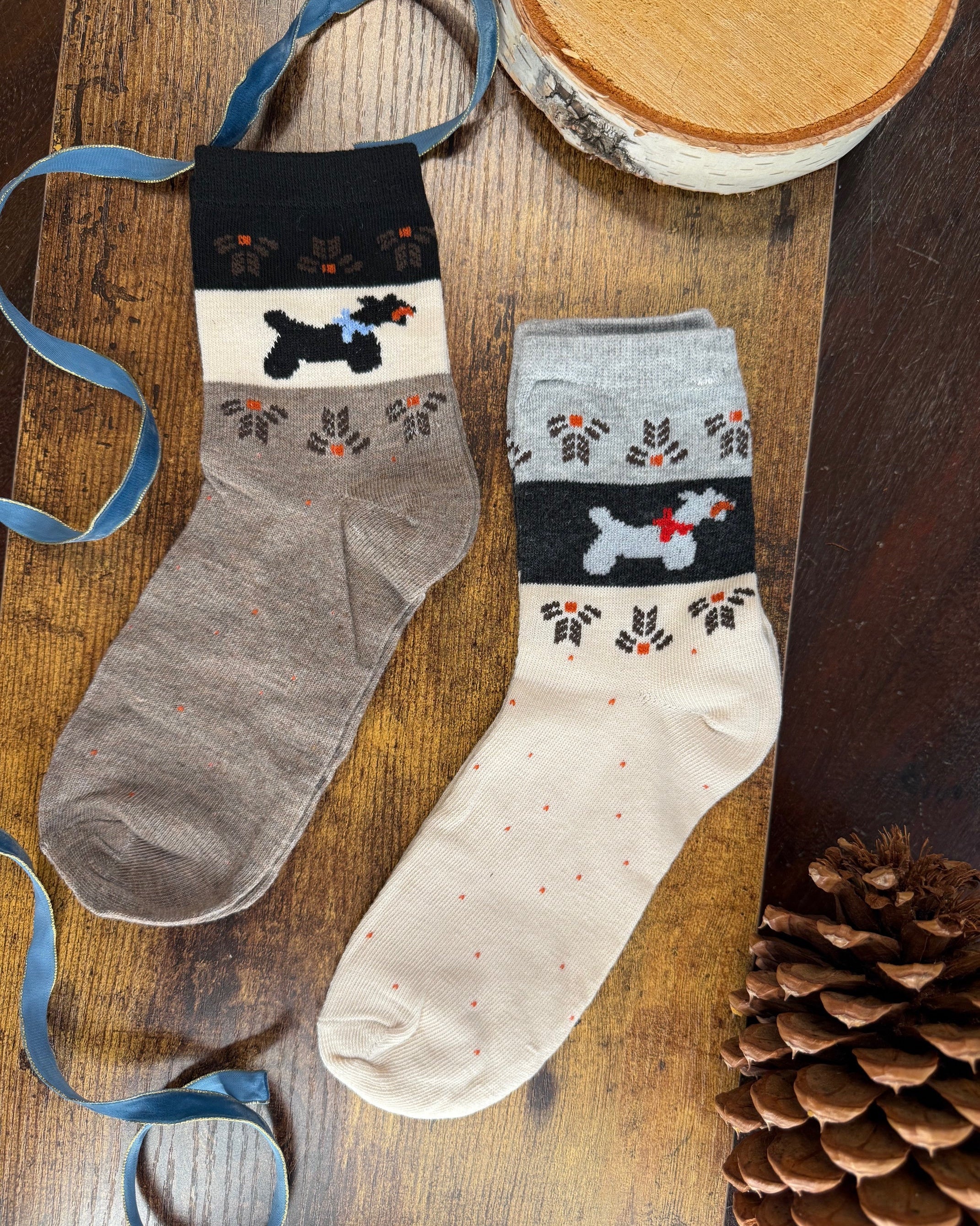 The Scotty Collection – Cozy Sock Duo