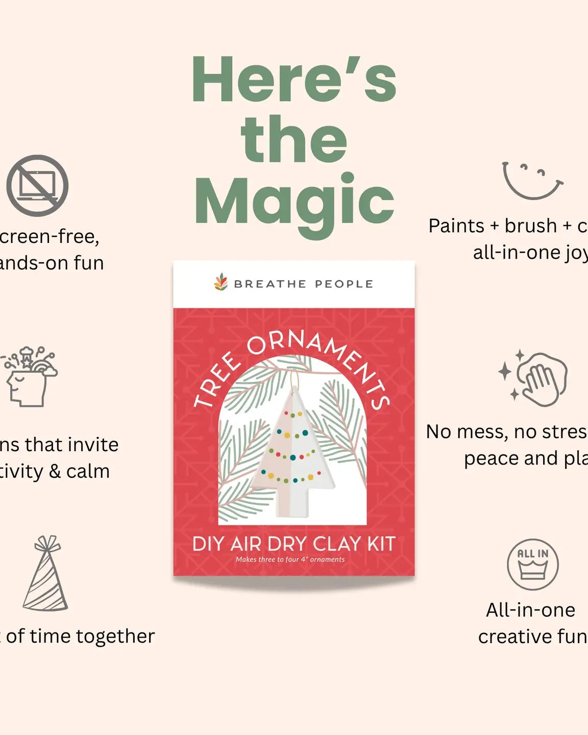 Deck the Halls – Holiday Ornament Watercolor Art Kit