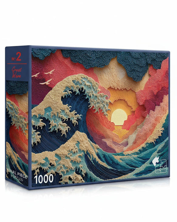 The Great Wave Puzzle - 1000 Piece Art Puzzle