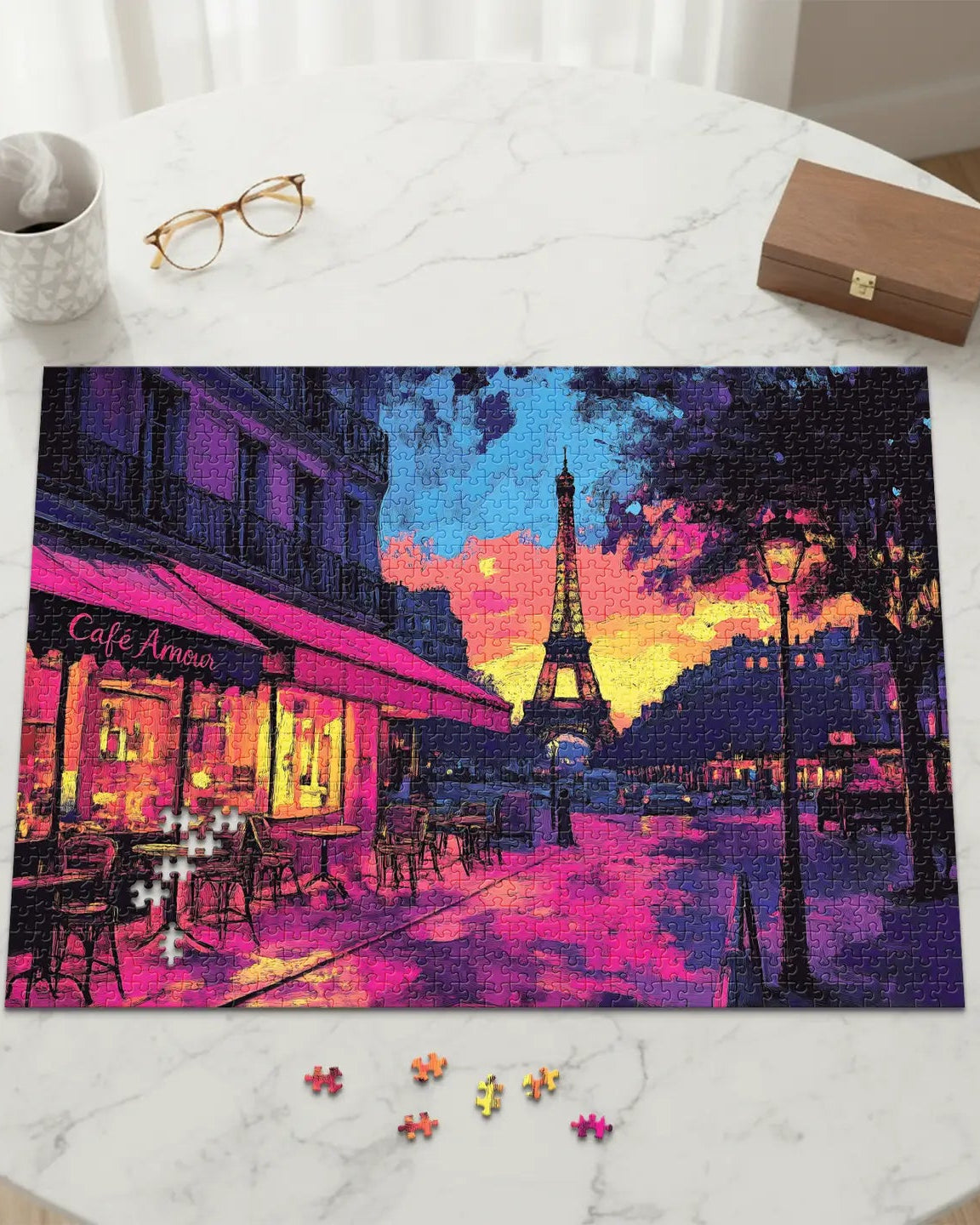 Eiffel Glow – 1000 - Piece Art Puzzle