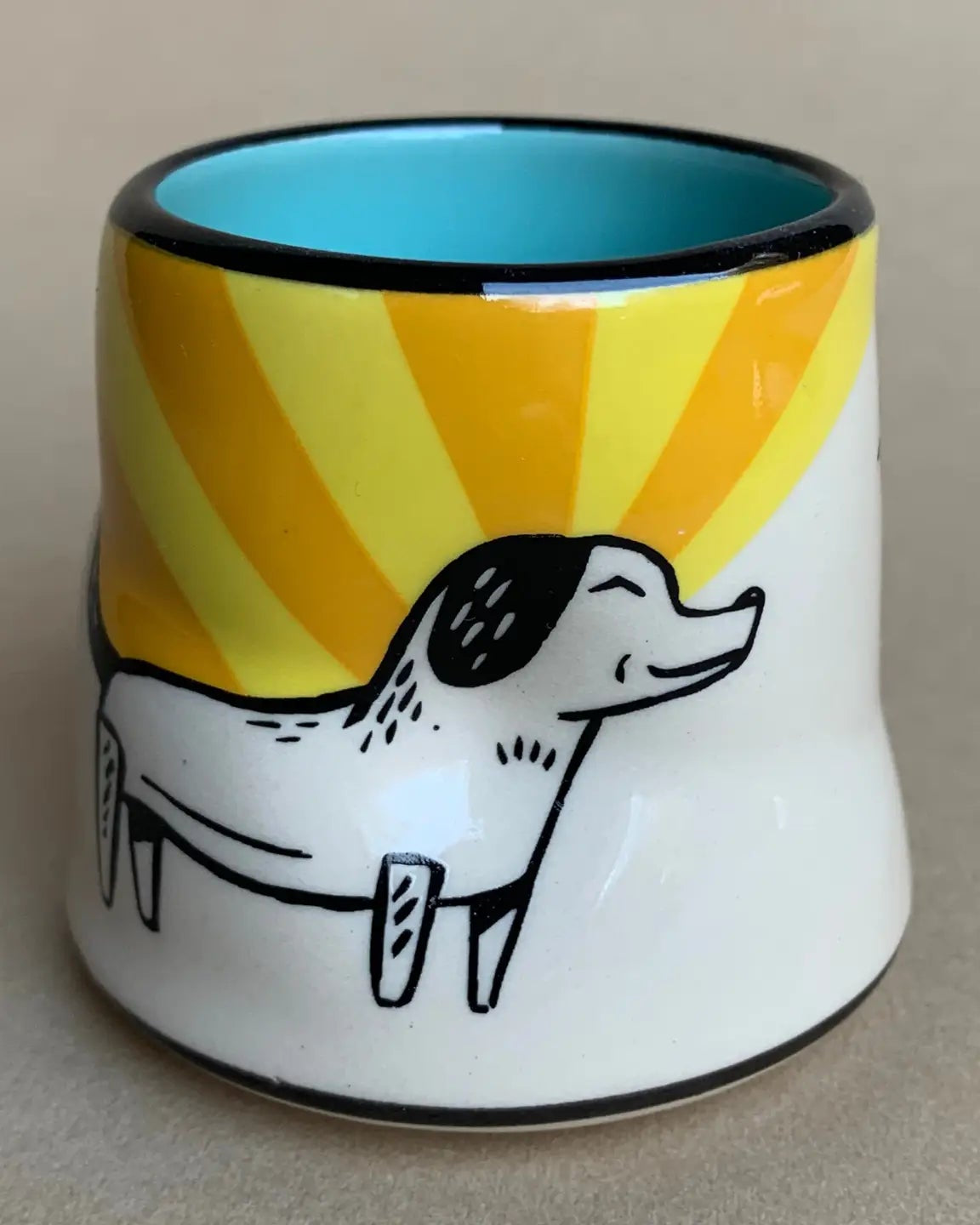 Lucky Little Sunshine Dog Cup - Small Mug