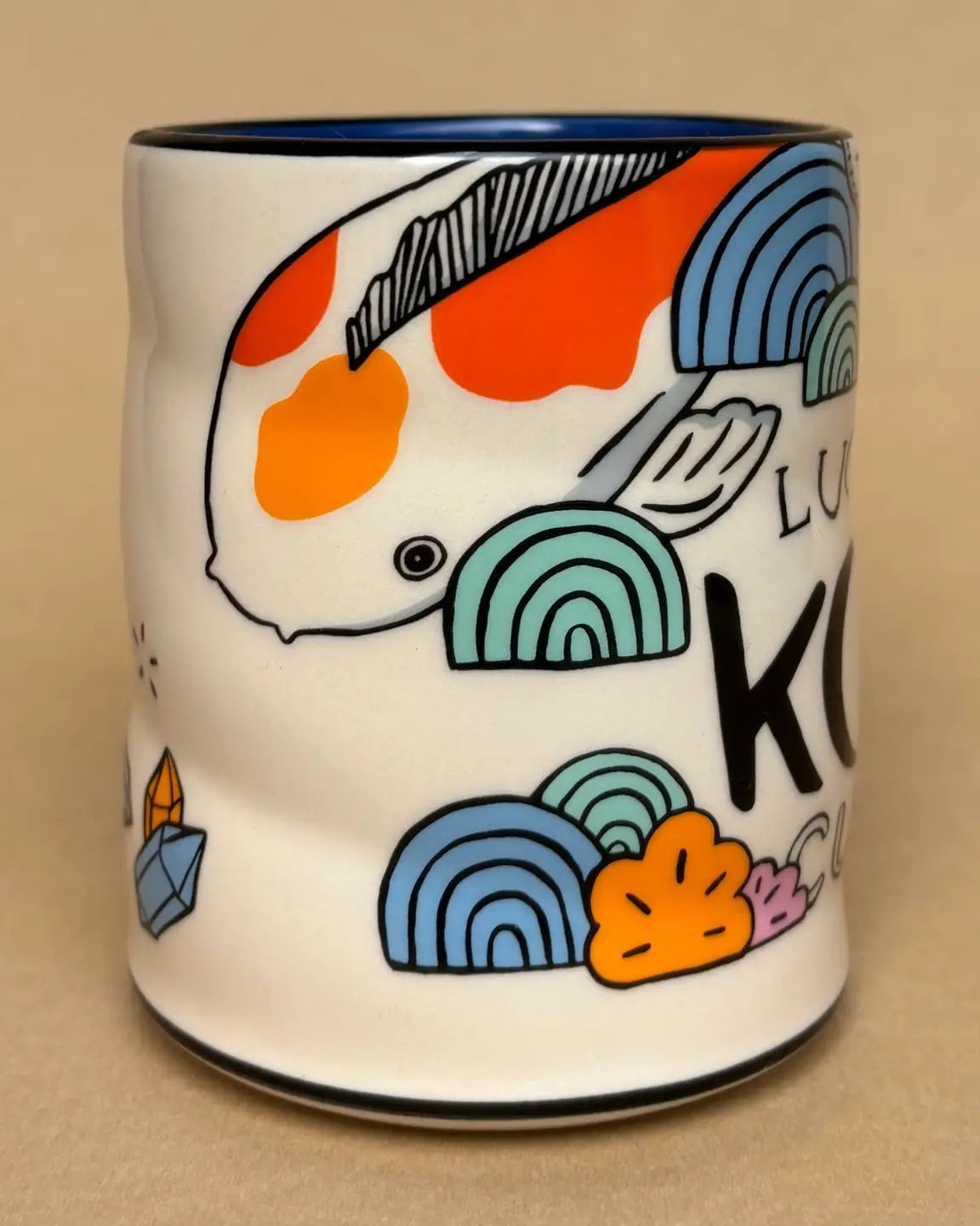 Lucky Koi Serenity Cup - Large Mug