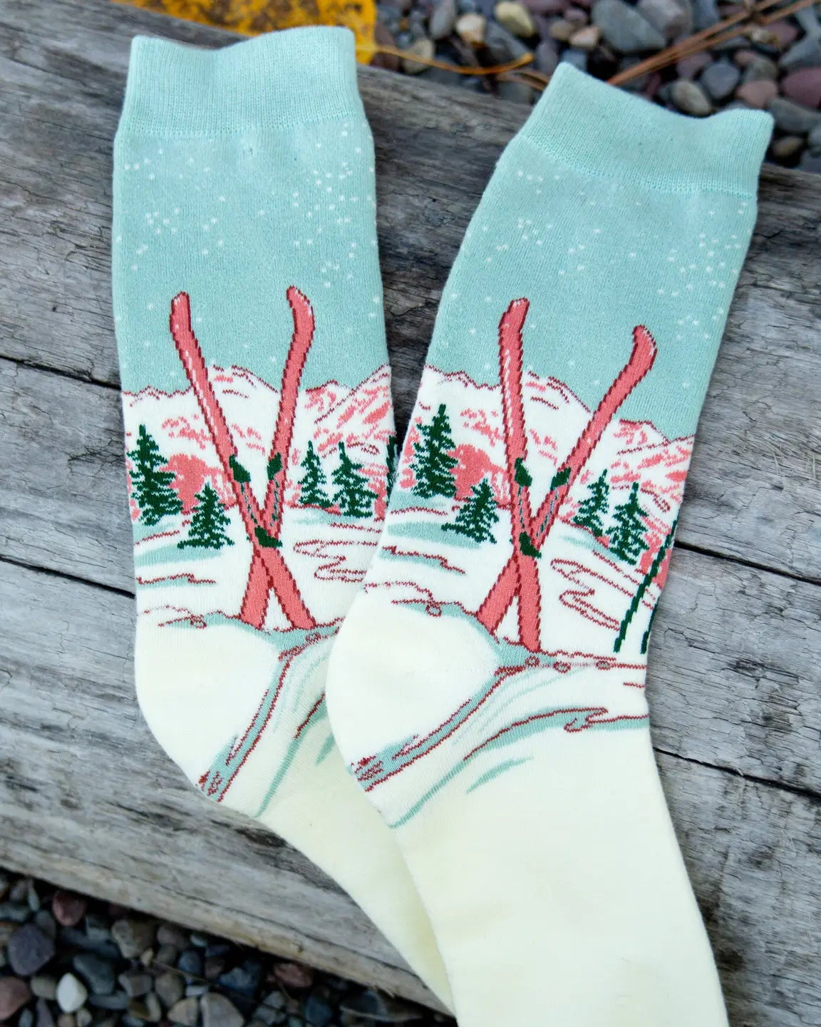 Moonlight Ski – Unisex Socks