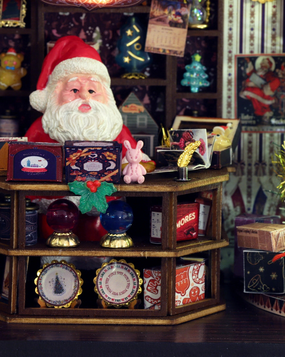 DIY Miniature House Kit – “Christmas Wonderland Shoppe”